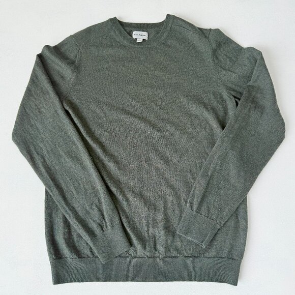 Frank & Oak Merino Wool Crewneck Sweater Size Large - Picture 1 of 6
